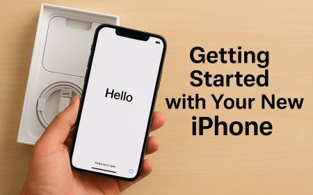 Getting Started with Your New iPhone: A Complete Beginner’s Guide
