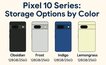 Pixel 10 Series: A Detailed Guide to Storage Options by Color