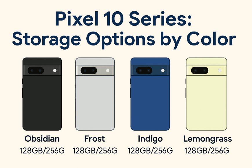 Pixel 10 Series: A Detailed Guide to Storage Options by Color